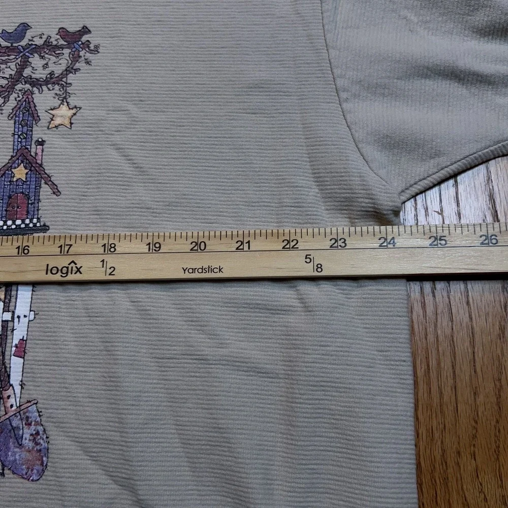 VINTAGE Reed Baxter Men's XL Never Enough Thyme Angel Shirt Country Heartworks‎